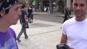Czech Hunter: Converting straight boys with cold, hard cash