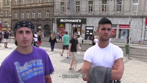 Czech Hunter: Converting straight boys with cold, hard cash