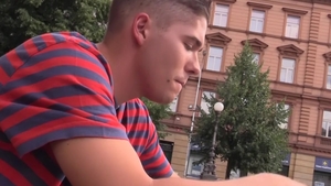 Czech Hunter: Shyness Overcome by Pizza Memories