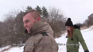 Czech Hunter: Winter's chill fuels passionate flames