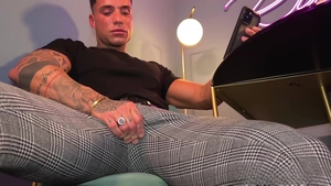 HotAFmen: Big-Boned Babe's Explicit Massage Session