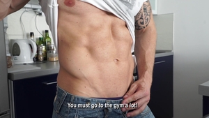 maskurbate: Inked Bodybuilder's Apartment Adventure