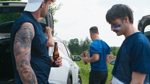 Adam Banks Bends for Evan