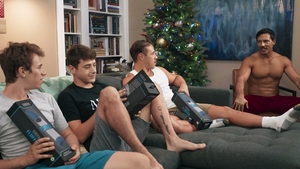 Men: I Saw Daddy Kissing Santa