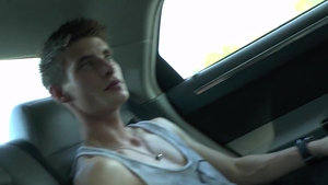 Muscular Men in an Intimate Limo Encounter