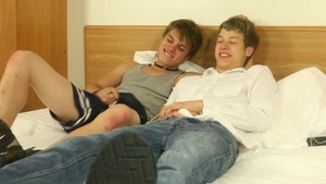 Uniformed Twinks Get Sticky Wet Fun