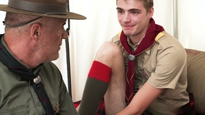 Scout's First Fling with a Hard Cock