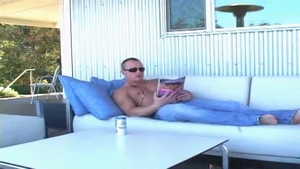 Next Door Male: Bench-banging Load
